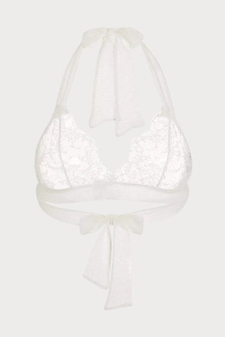 Gilda & Pearl Ava Boudoir Bra, Size S-M (UK 8-10) - Naughty Knickers