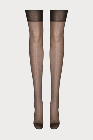 Atelier Amour Insoutenable Légèreté Back Seamed Nylon Stockings Black