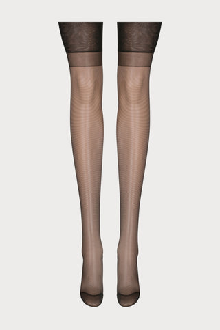 Atelier Amour Insoutenable Légèreté Nylon Stockings 10 Denier Black