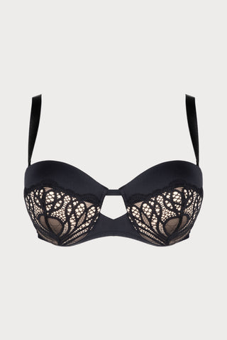 Angels Multiway Balconette Bra Black