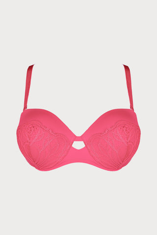 Angels Multiway Balconette Bra Pink