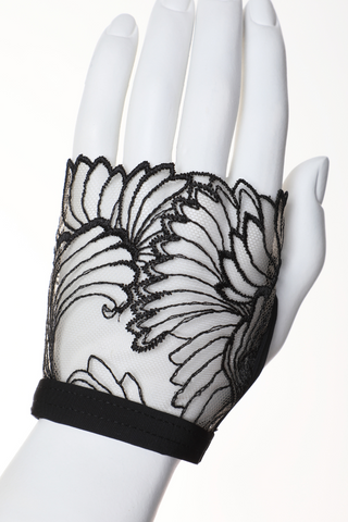 Jolidon Basic Instinct Fingerless Gloves Black