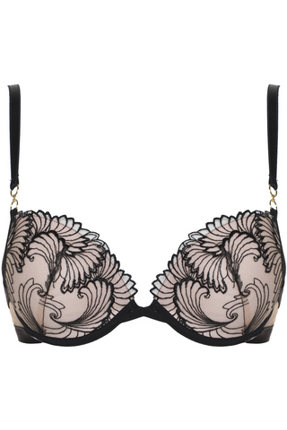 Jolidon Basic Instinct Push-Up Bra Black