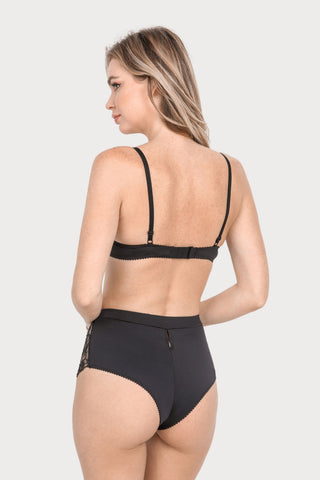 Jolidon French Connection Padded Bra Black