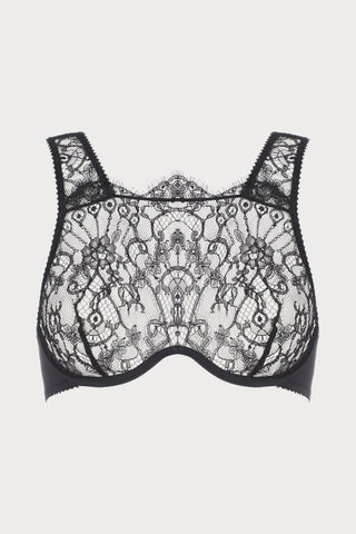 French Connection Black Lace Fashion Bra (B & C cup sizes)