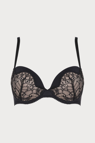 French Connection Padded Bra in Black