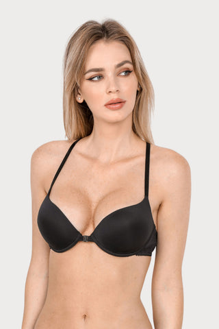 Jolidon French Connection Push Up Bra Black