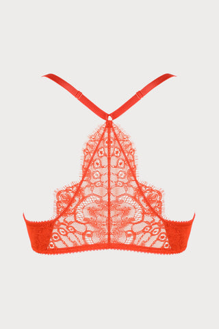 French Connection Push Up Bra in Bright Red (B & C cup sizes)