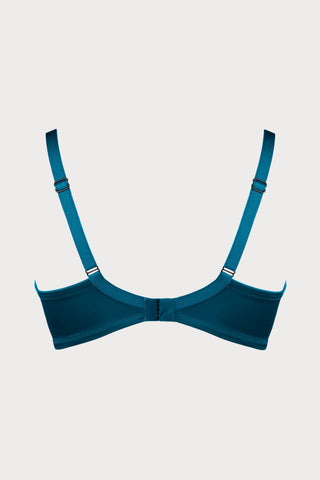 Hotel Desir Underwired Bra in Green