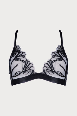 Love Supreme Triangle Bra in Black