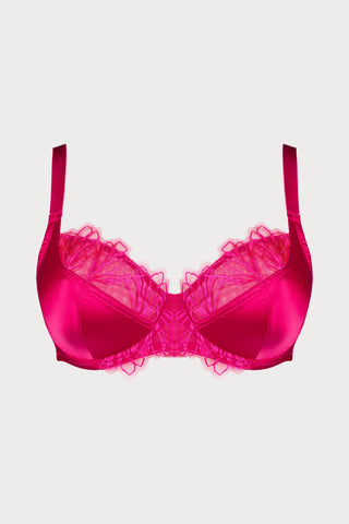 Love Supreme Underwired Bra in Fuchsia