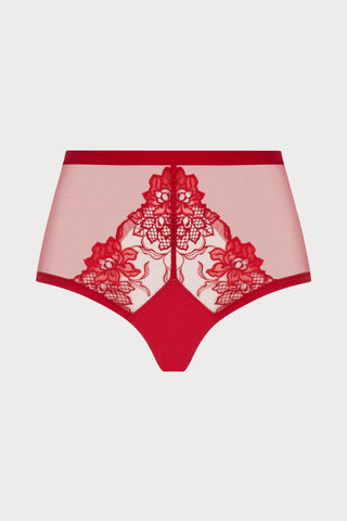 Adorable En Sexy Red High Waist Shorty