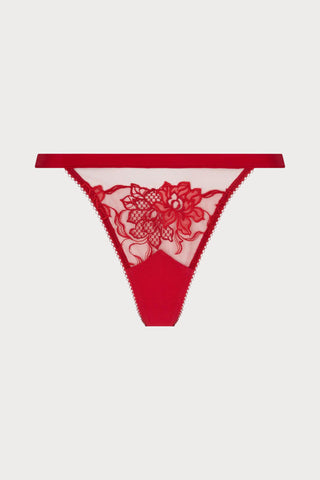 Adorable En Sexy Red Mini Thong