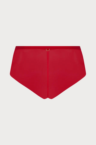 Adorable En Sexy Red Shorty