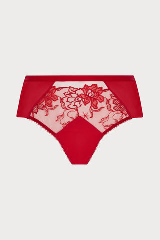 Adorable En Sexy Red Shorty