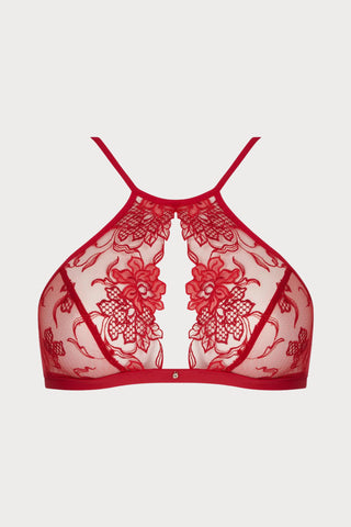 Adorable En Sexy Red Soft Bralette