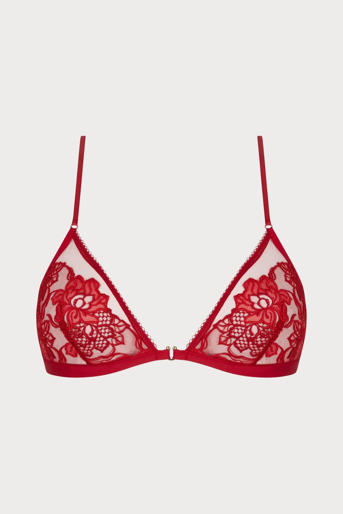 Lise Charmel Adorable En Sexy Front Fastening Triangle Bra Rouge ...