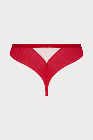 Adorable En Sexy Red Tanga