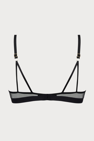 Adorable En Sexy Black Underwired Triangle Bra