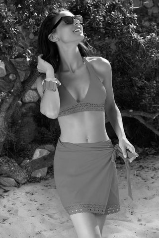 Lise Charmel Triangle Bikini Top Papaya | Ajourage Couture Swim