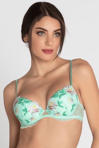 Lise Charmel Amour Nymphea Contour Bra Jade Aqua