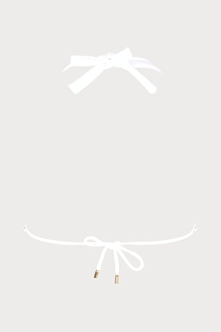 Classe Nautique Triangle Bikini Top in White