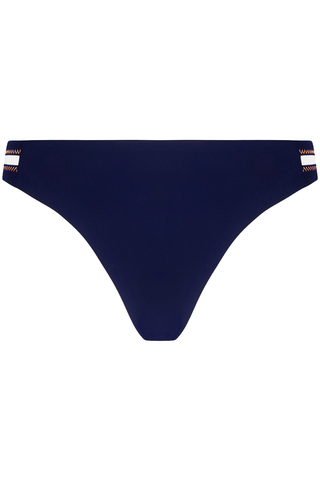 Lise Charmel Cordage Precieux Brazilian Bikini Bottom Navy - Naughty Knickers