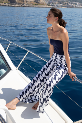 Lise Charmel Danse des Vagues Strapless Jumpsuit