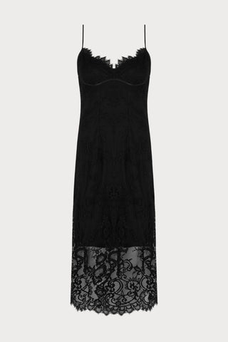 Désirs de Venise Black Dress