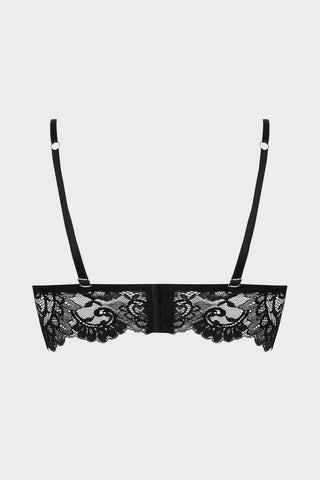Désirs de Venise Black Non-Wired Triangle Bra
