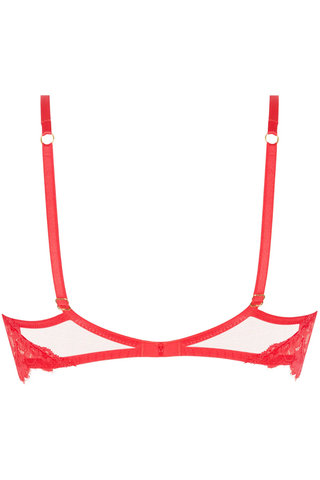 Désirs de Venise Red Contour Bra