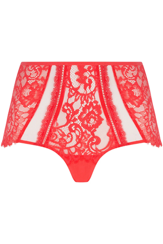 Désirs de Venise Red High Waist Brief