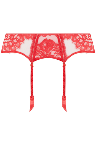 Lise Charmel Désirs de Venise Red Suspender Belt - Naughty Knickers