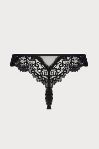 Désirs de Venise Black Sexy Thong