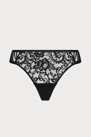 Désirs de Venise Black Sexy Thong