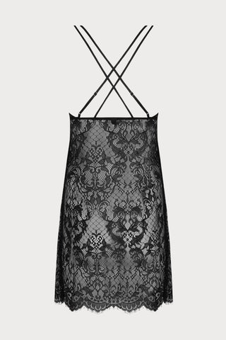 Diva Glamour Black Babydoll