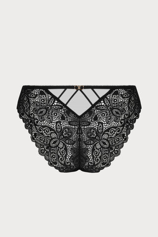 Diva Glamour Black Italian Brief