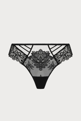 Diva Glamour Black Italian Brief