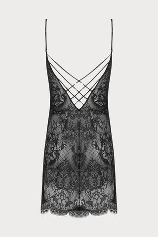 Diva Glamour Black Nightie
