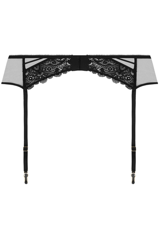 Diva Glamour Black Suspender Belt