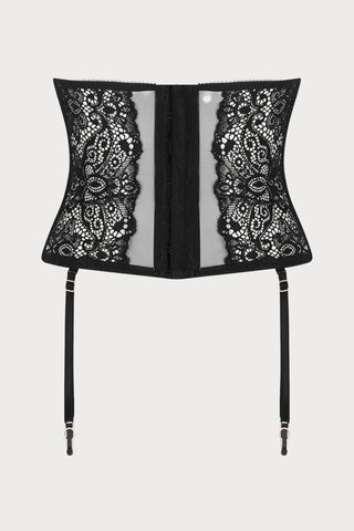 Diva Glamour Black Waspie