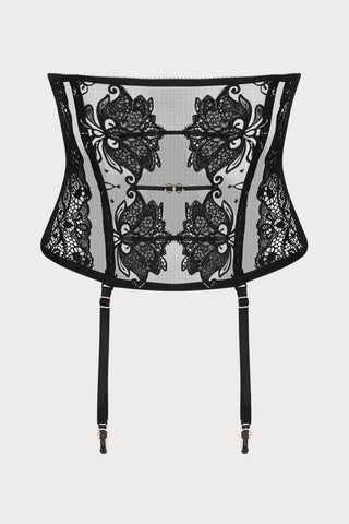 Diva Glamour Black Waspie