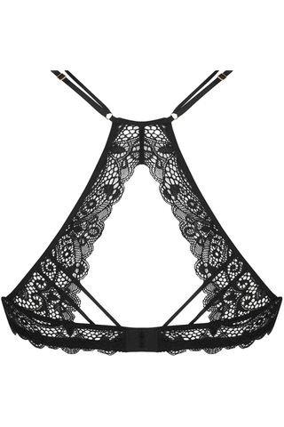Diva Glamour Black Wireless Triangle Bra