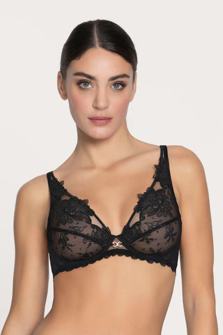 Lise Charmel Diva Glamour Glam Push Up Bra Black