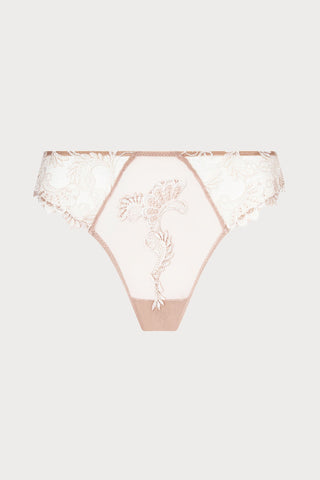 Dressing Floral Italian Brief - Ambre Nacre
