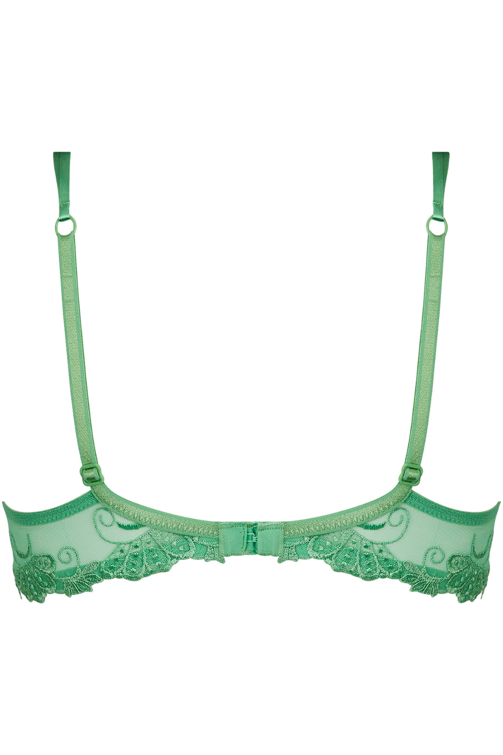 Lise Charmel Dressing Floral Padded Contour Bra Green – Naughty Knickers