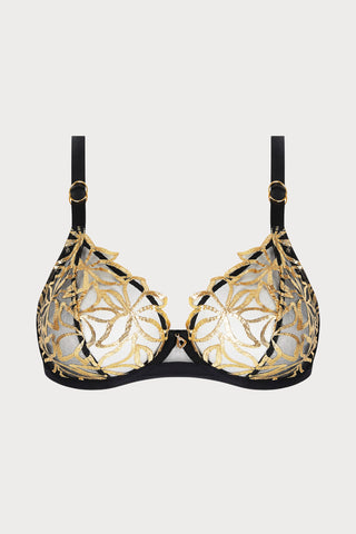 Eclats d’Or Underwired Triangle Bra