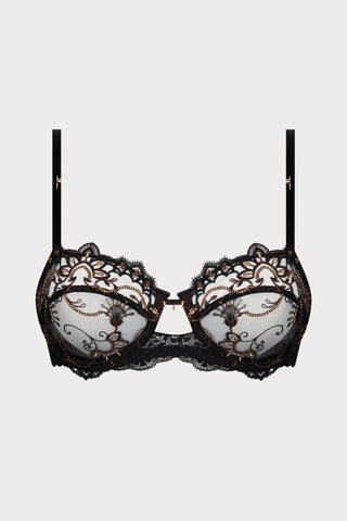 Fauve Amour Half Cup Bra