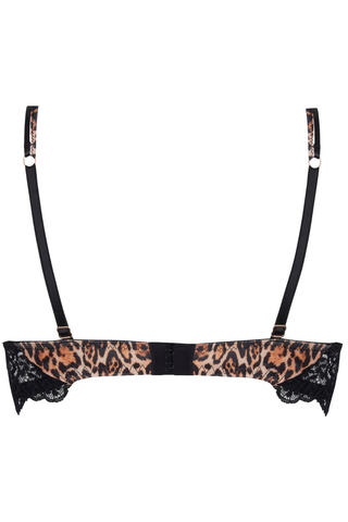 Lise Charmel Fauve Amour Plunge Bra Amber Panther