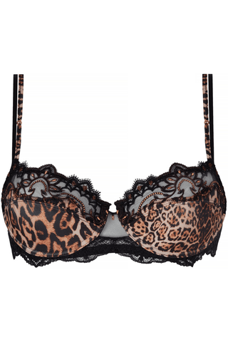 Lise Charmel Fauve Amour Plunge Bra Amber Panther